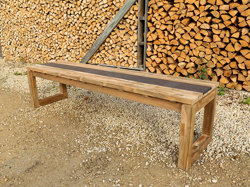 Nero 1.8m Bench | Bari Range 