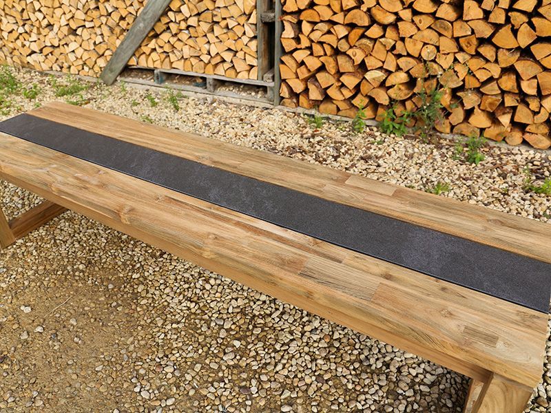 Nero 1.8m Bench | Bari Range -Garden Furniture Centre-MidInstock,instock,MidRange,Reclaimed Furniture,Bari,Outdoor Dining,Teak,Outdoor Furniture,Teak Garden Furniture,Benches,Teak Benches Benches,The Bari Outdoor Kitchen Range-{collection_title}