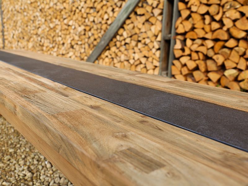 Nero 1.8m Bench | Bari Range -Garden Furniture Centre-MidInstock,instock,MidRange,Reclaimed Furniture,Bari,Outdoor Dining,Teak,Outdoor Furniture,Teak Garden Furniture,Benches,Teak Benches Benches,The Bari Outdoor Kitchen Range-{collection_title}