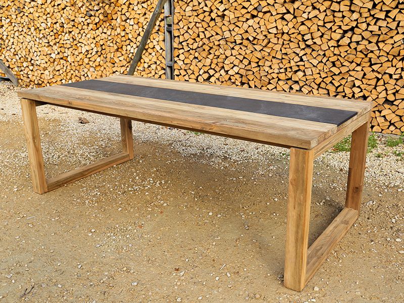 Nero 2.2m Dining Table | Bari Range