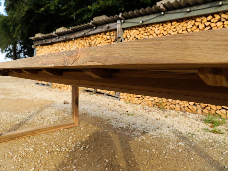 Nero Bench Set-Garden Furniture Centre-HighRange,Tables,Dining Set,Outdoor Furniture,Teak Garden Furniture,Outdoor Dining-{collection_title}