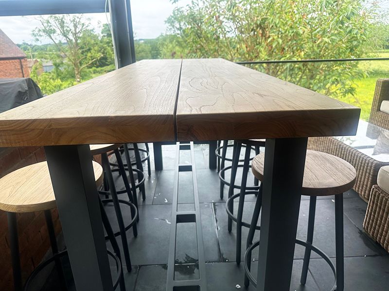 Nevada Bar Set | FSC® Certified-Garden Furniture Centre-HighRange,Outdoor Furniture,Teak Garden Furniture,Metal Furniture,Bars & Bar Sets,Outdoor Sale,FSC®-{collection_title}