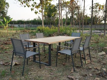 Edge Marbella 6 Chair Dining Set | FSC® Certified 