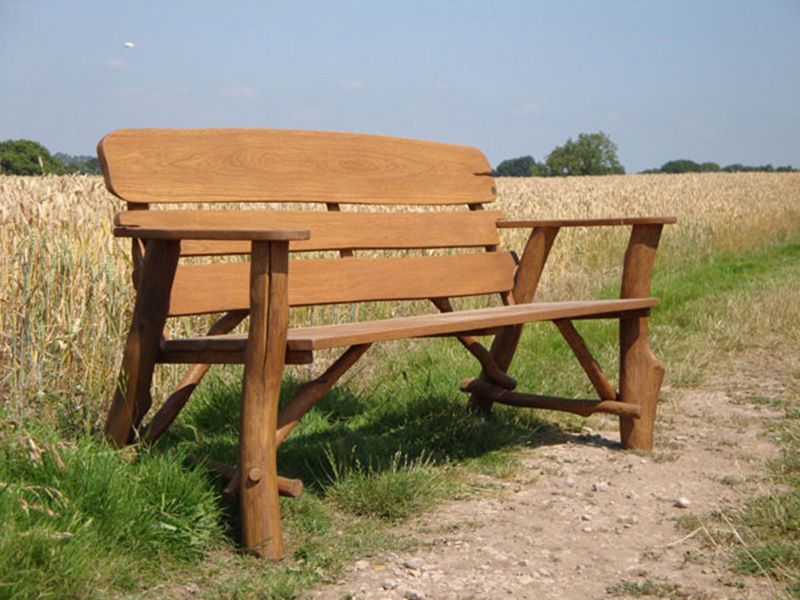Oak Bench 120cm