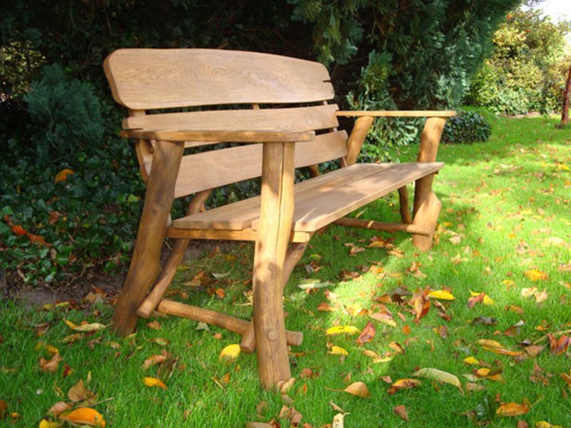 Oak Bench 120cm