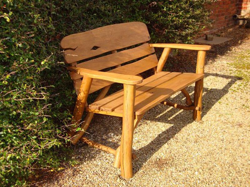 Oak Bench 120cm