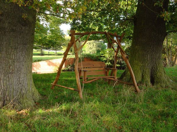 Oak Swing Seat 3
