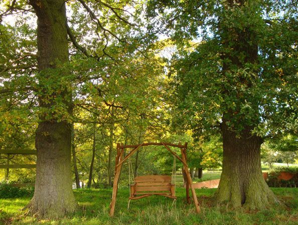 Oak Swing Seat 3