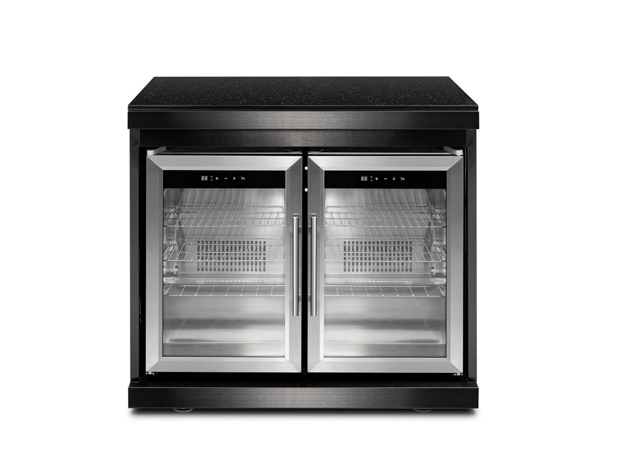 Premium Outdoor Kitchen Double Fridge Unit | Oasis Range