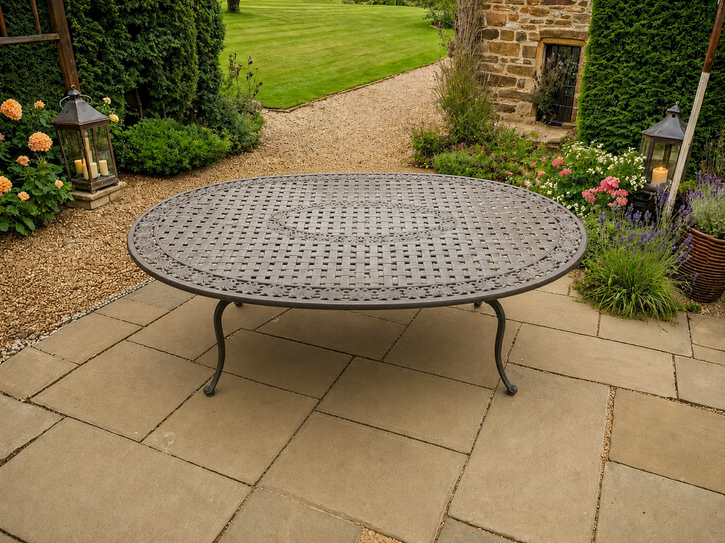 Casino 2M Oval Table