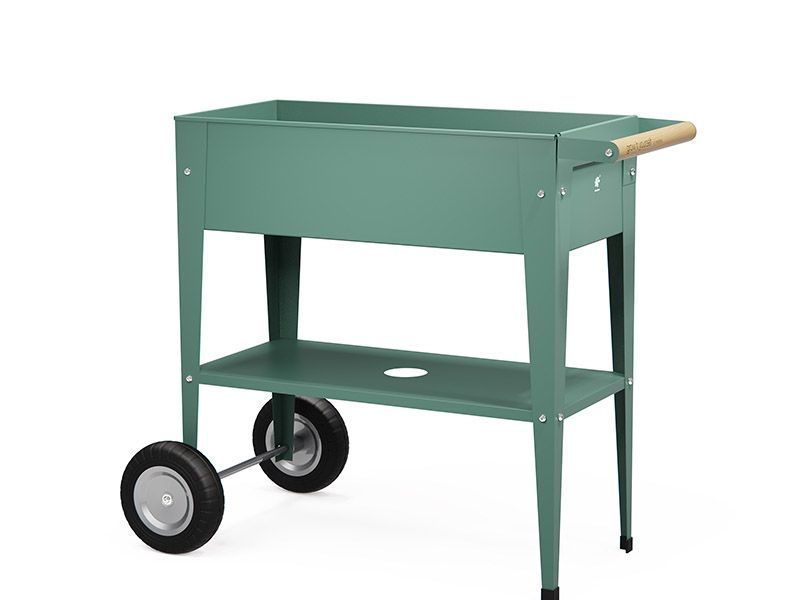 Urban Garden Trolley | Olive Green-Garden Furniture Centre-LowRange,Showroom exdis,Accessories,Garden Planters,Accessories Gazebos,Urban Garden Trolley,Mother's Day,48Hour Dispatch-{collection_title}