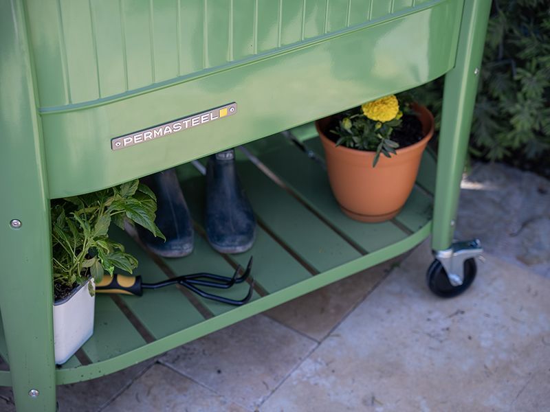 Permasteel Elevated Garden Bed | Olive Green-Garden Furniture Centre-MidInstock,instock,MidRange,Accessories,Garden Planters,Mother's Day-{collection_title}