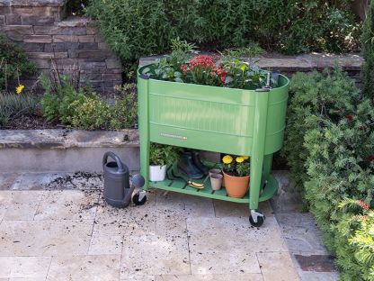 Permasteel Elevated Garden Bed | Olive Green