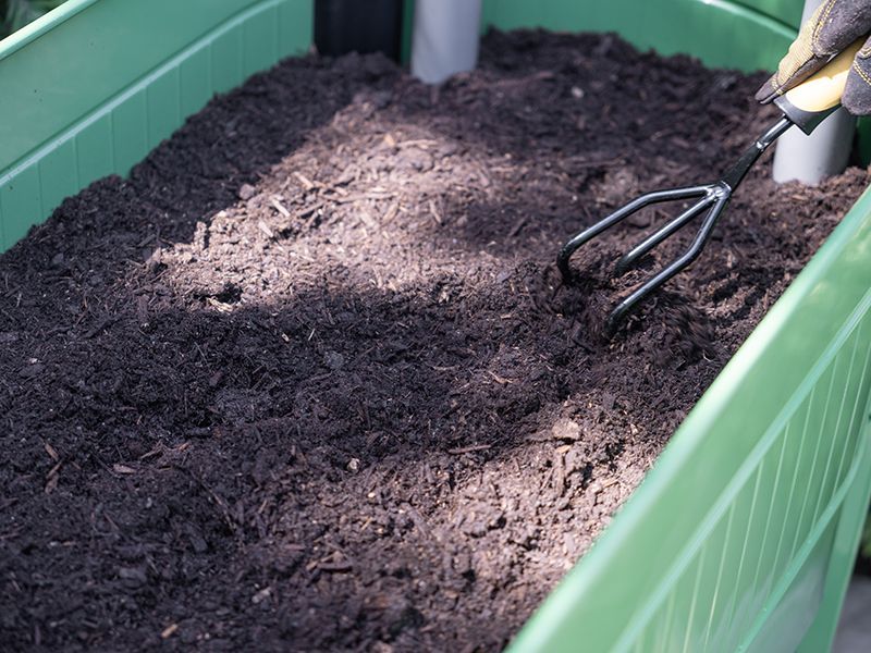 Permasteel Elevated Garden Bed | Olive Green