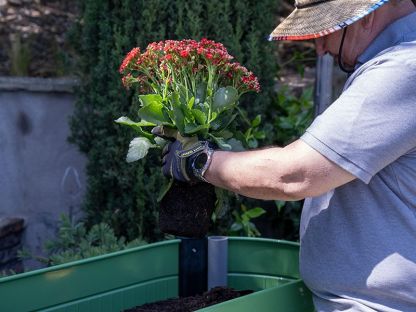 Permasteel Elevated Garden Bed | Olive Green