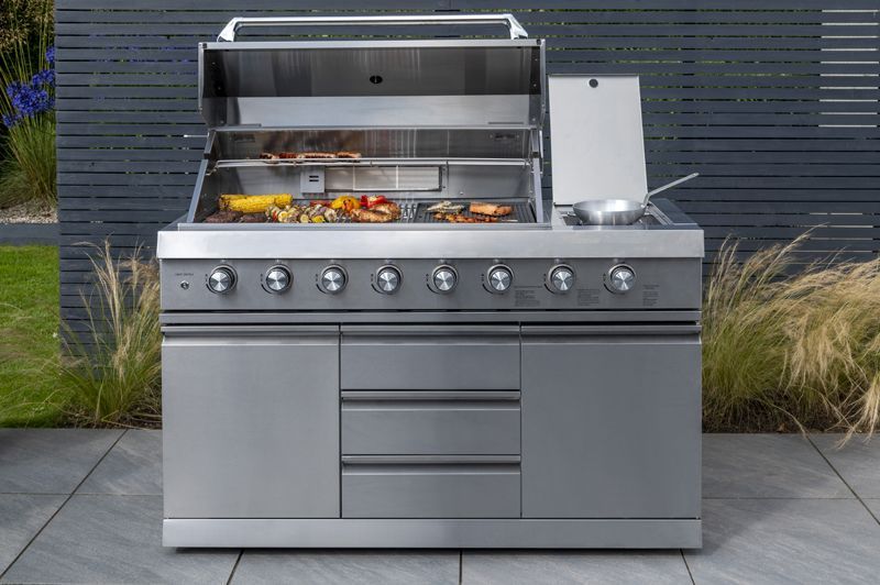 Premium Six Burner Kitchen BBQ