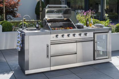 Premium Four Burner Kitchen BBQ | Norfolk Grills