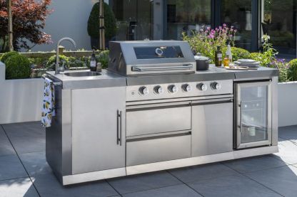 Premium Four Burner Kitchen BBQ | Norfolk Grills