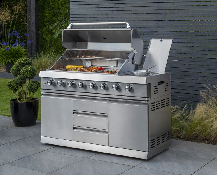 Premium Six Burner Kitchen BBQ