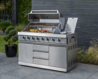 Premium Six Burner Kitchen BBQ