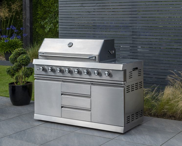 Premium Six Burner Kitchen BBQ
