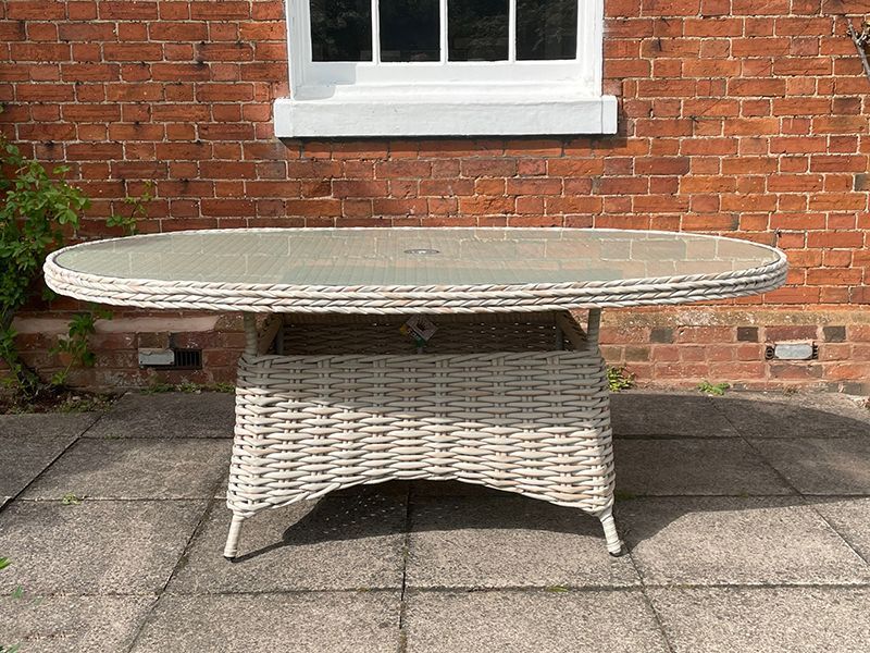 Fiji Oval Table-Garden Furniture Centre-HighRange,Dining Table,Rattan Furniture,Fiji Range,Outdoor Dining,Rattan,Tables,Fiji,Rattan Tables-{collection_title}