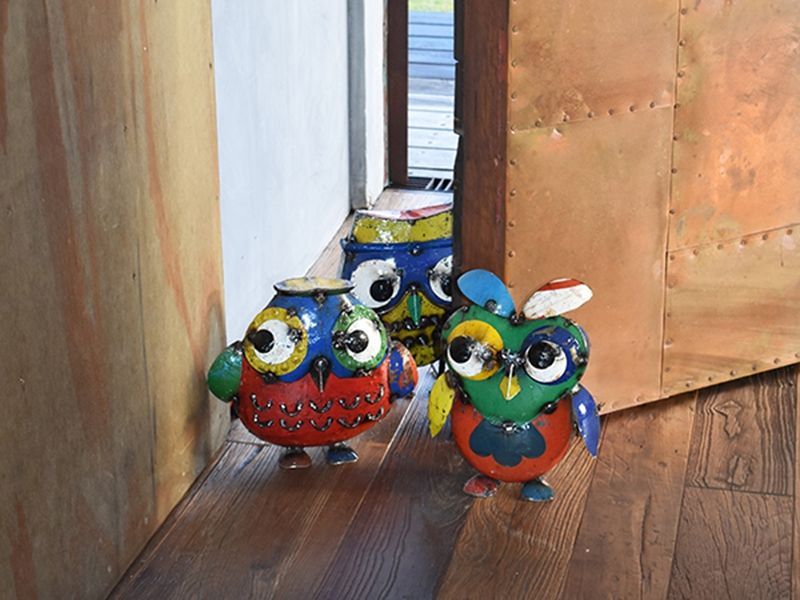 Owl Trio -Garden Furniture Centre-48Hour Dispatch,LowRange,Ornaments,Ranges,Animal Garden Ornaments,Think Outside Range,Metal Garden Ornaments,Think Outside Range Ranges,Ornaments Accessories,Accessories-{collection_title}