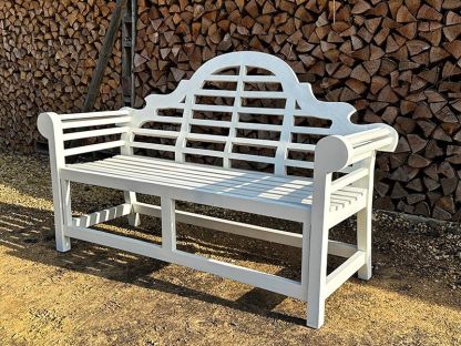 Lutyens Teak Bench 165cm | Painted