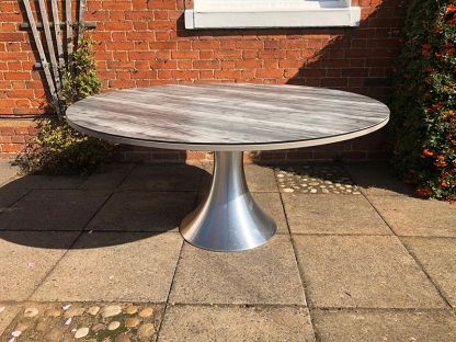 Palm Round Slate Table 
