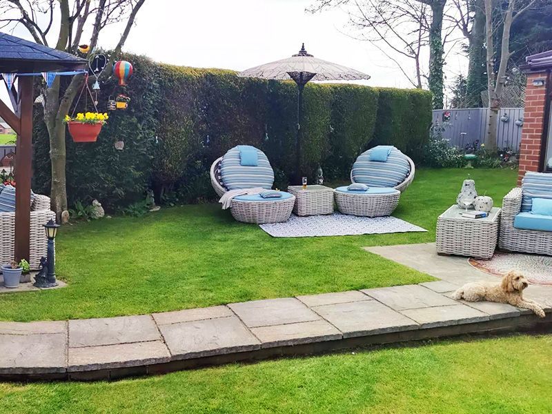 Fiji Magic Apple Day Bed-Garden Furniture Centre-HighRange,Outdoor Lounging,Rattan,Loungers,Outdoor Furniture,Rattan Furniture,Loungers & Daybeds,Fiji Range,Rattan Loungers,Fiji,Rattan Loungers Loungers-{collection_title}