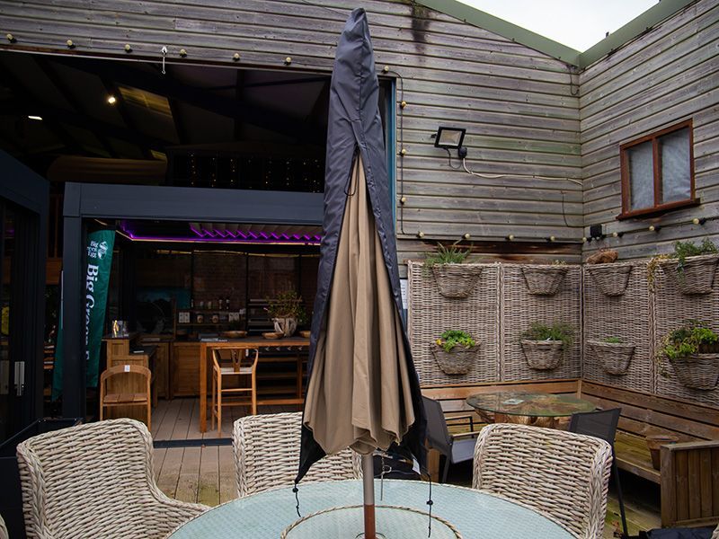 Breathable Parasol Weather Cover | Large