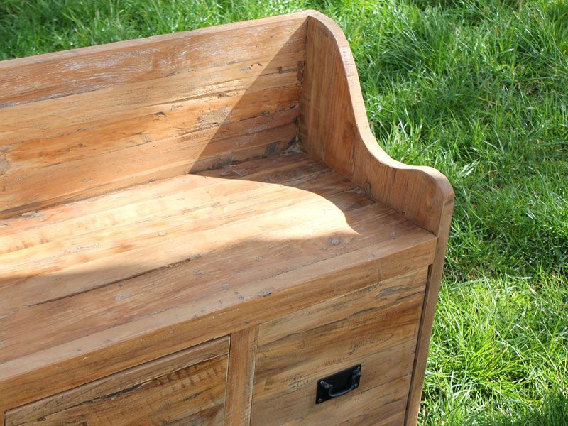 Paramount Bench - 1.2m - 1.6m -Garden Furniture Centre-MidInstock,instock,MidRange,Benches,Reclaimed Furniture,Teak Benches Benches-{collection_title}