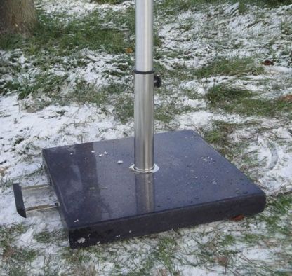 Polished Granite 40kg Parasol Base