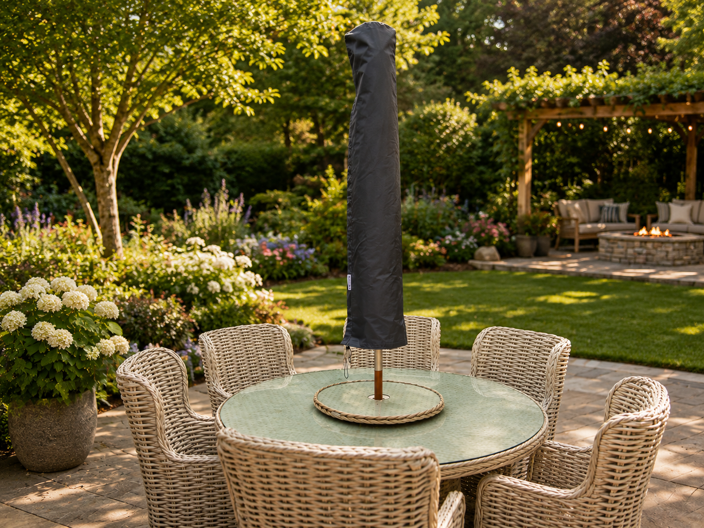 Breathable Parasol Weather Cover 