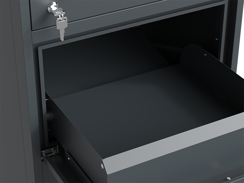 Anthracite Parcel And Letter Box