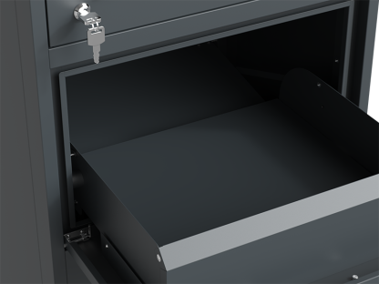 Anthracite Parcel And Letter Box