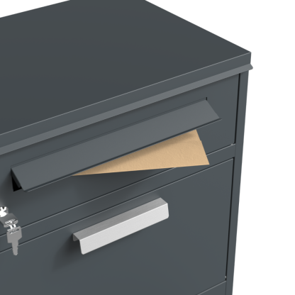 Anthracite Parcel And Letter Box