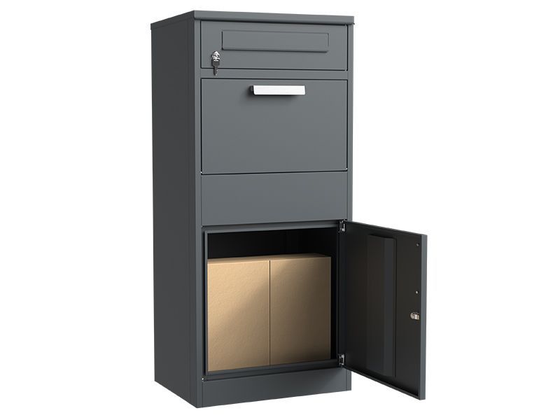 Anthracite Parcel And Letter Box