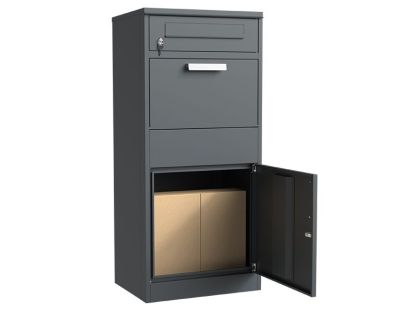 Anthracite Parcel And Letter Box