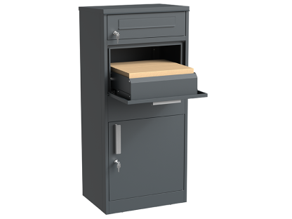Anthracite Parcel And Letter Box
