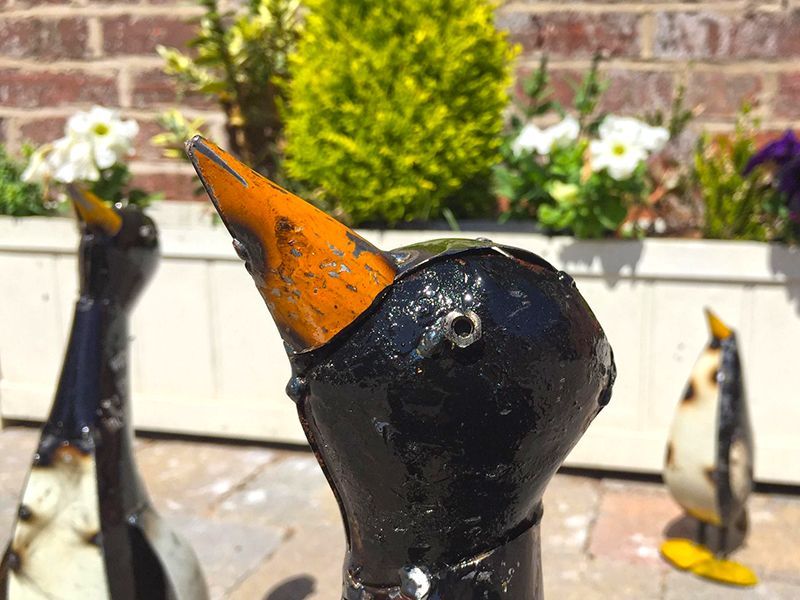Penguin Peek Up Family -Garden Furniture Centre-48Hour Dispatch,LowRange,Under 100,Animal Garden Ornaments,Think Outside Range,Metal Garden Ornaments,Think Outside Range Ranges,Halloween & Festive,Ornaments Accessories,Accessories-{collection_title}
