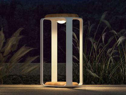Pegasus LED Solar Lantern | White Large