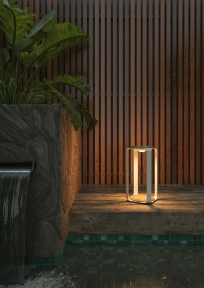 Pegasus LED Solar Lantern | White Large