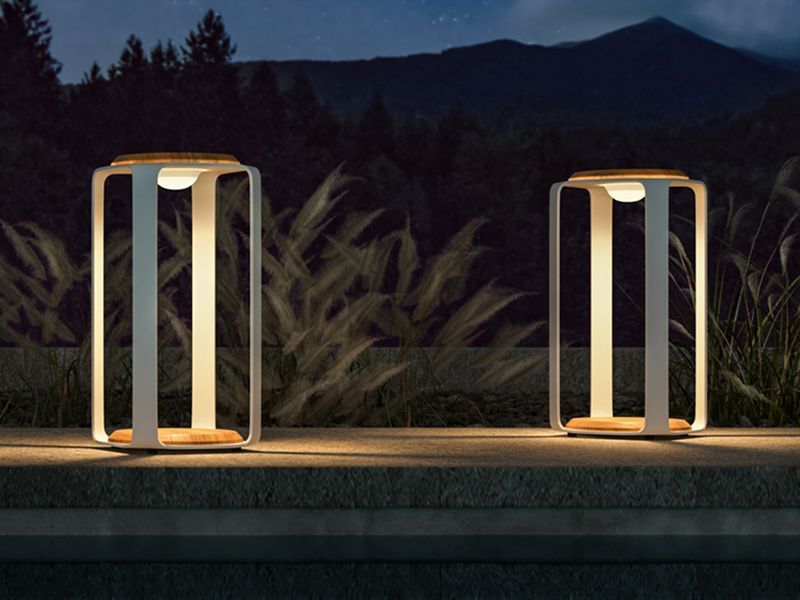 Pegasus LED Solar Lantern | White Large