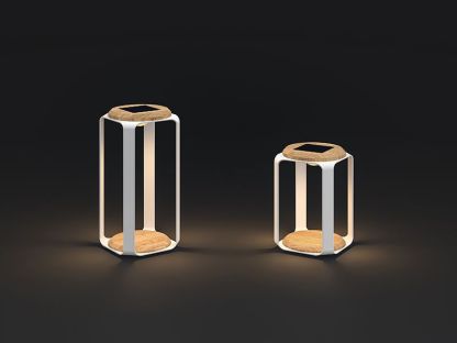 Pegasus LED Solar Lantern | White Large