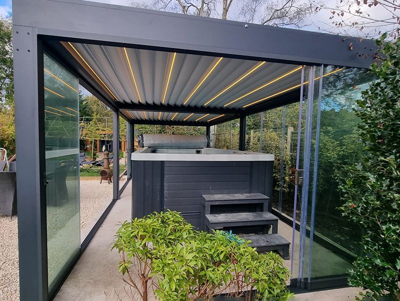 Pergo-Lux 8 x 6M Free Standing | Garden Room