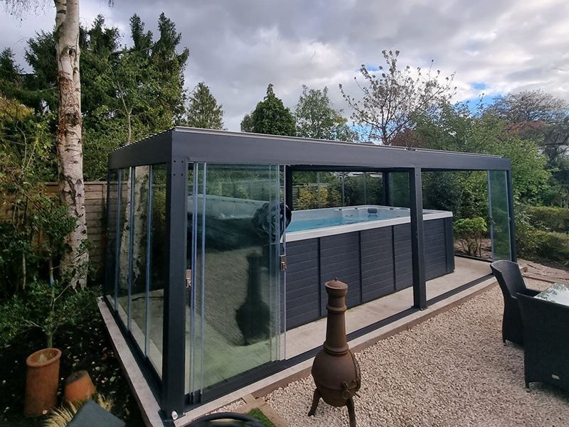 Pergo-Lux 8 x 6M Free Standing | Garden Room