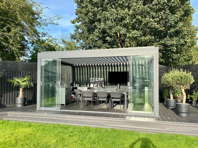 Pergo-Lux 5 x 3.5M Free Standing | Garden Room T5