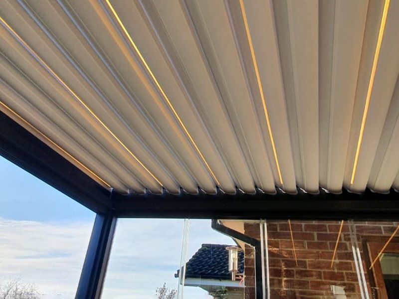 Bioclimatic Pergola 6 x 4m Free Standing | T7-Garden Furniture Centre-HighRange,Free Standing,Showroom exdis,Gazebos,Metal Gazebos,Garden Rooms Gazebos,Bioclimatic Pergolas Gazebos-{collection_title}