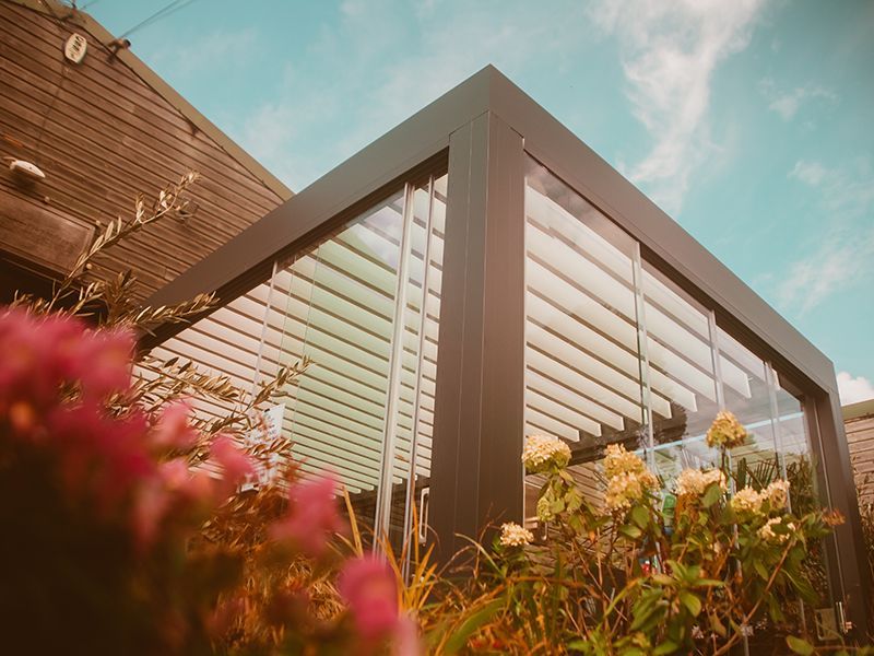 Bioclimatic Pergola 5 x 3.5M Free Standing | T6-Garden Furniture Centre-HighRange,Free Standing,Gazebos,Metal Gazebos,Garden Rooms Gazebos,Bioclimatic Pergolas Gazebos,Boxing Day Sale-{collection_title}